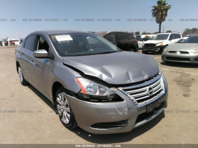 nissan sentra 2014 3n1ab7ap4ey277866