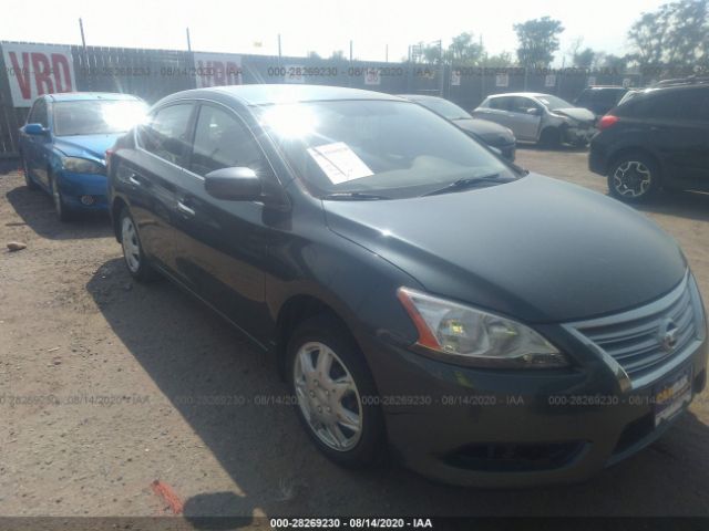 nissan sentra 2014 3n1ab7ap4ey299253