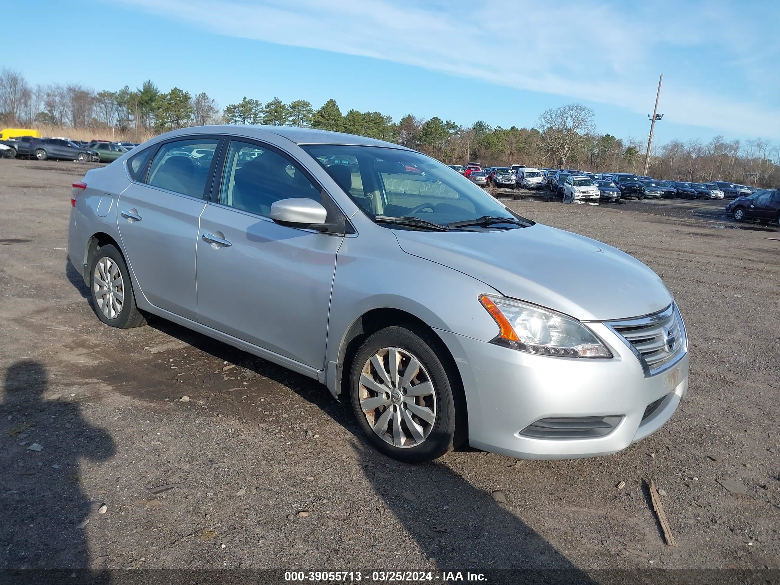 nissan sentra 2014 3n1ab7ap4ey302054