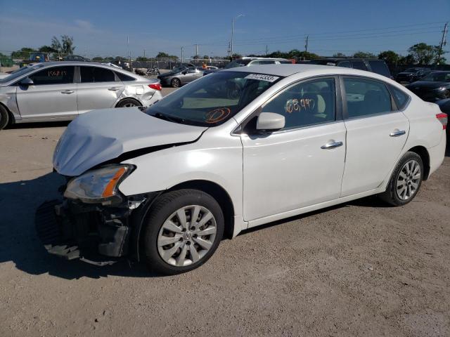 nissan sentra 2014 3n1ab7ap4ey319954