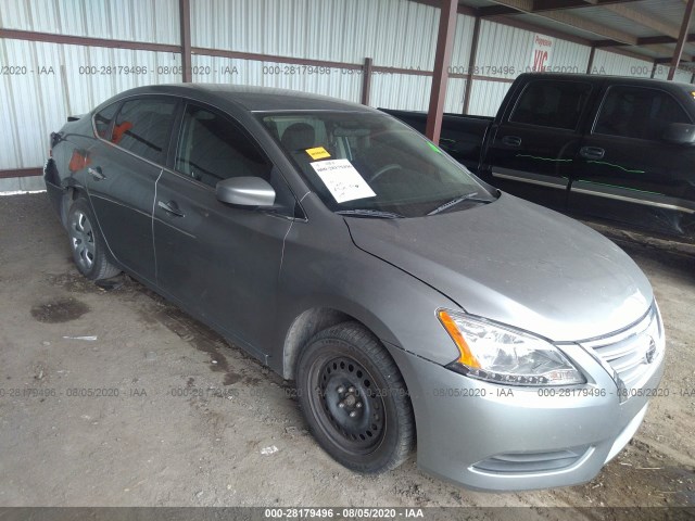 nissan sentra 2014 3n1ab7ap4ey324801