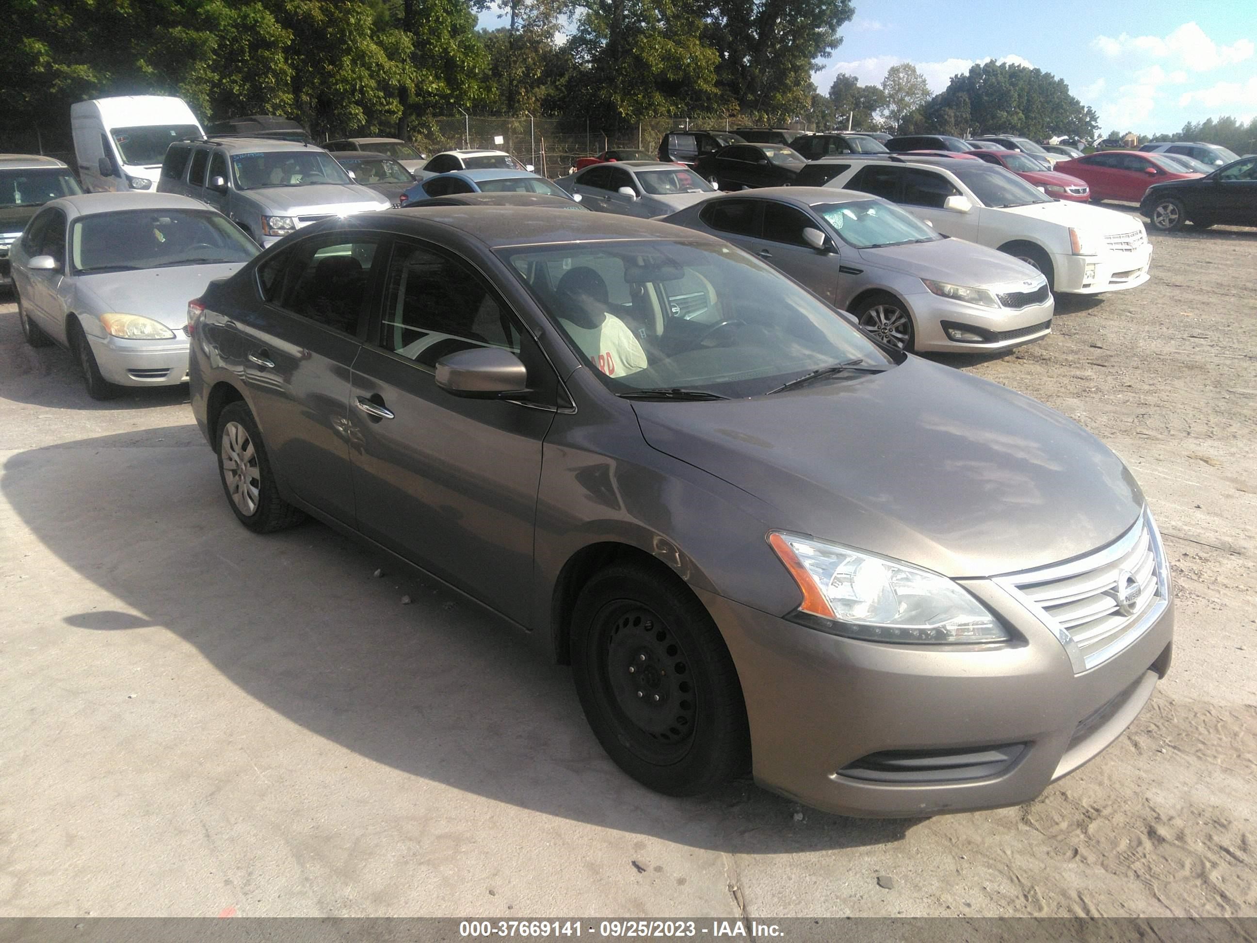 nissan sentra 2015 3n1ab7ap4fl648314