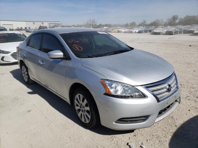 nissan sentra s 2015 3n1ab7ap4fl652413