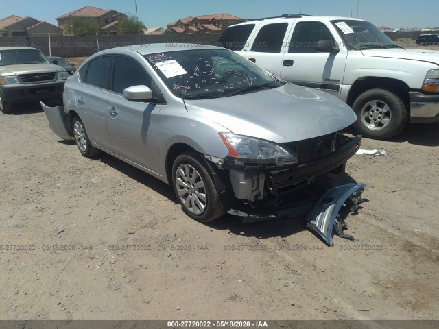 nissan sentra 2015 3n1ab7ap4fl664495