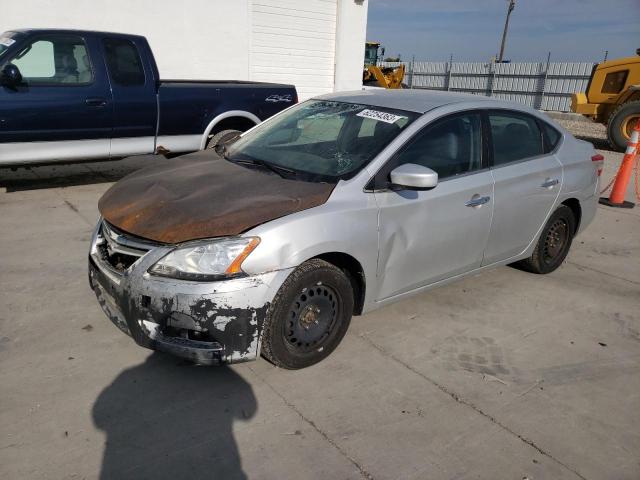 nissan sentra s 2015 3n1ab7ap4fl665159