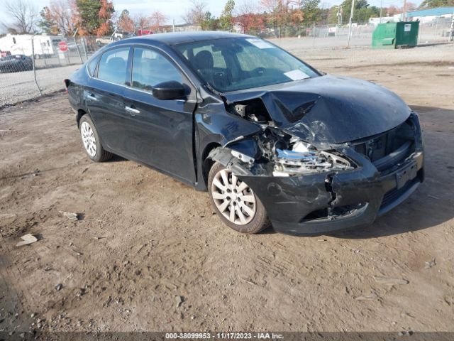 nissan sentra 2015 3n1ab7ap4fy356410