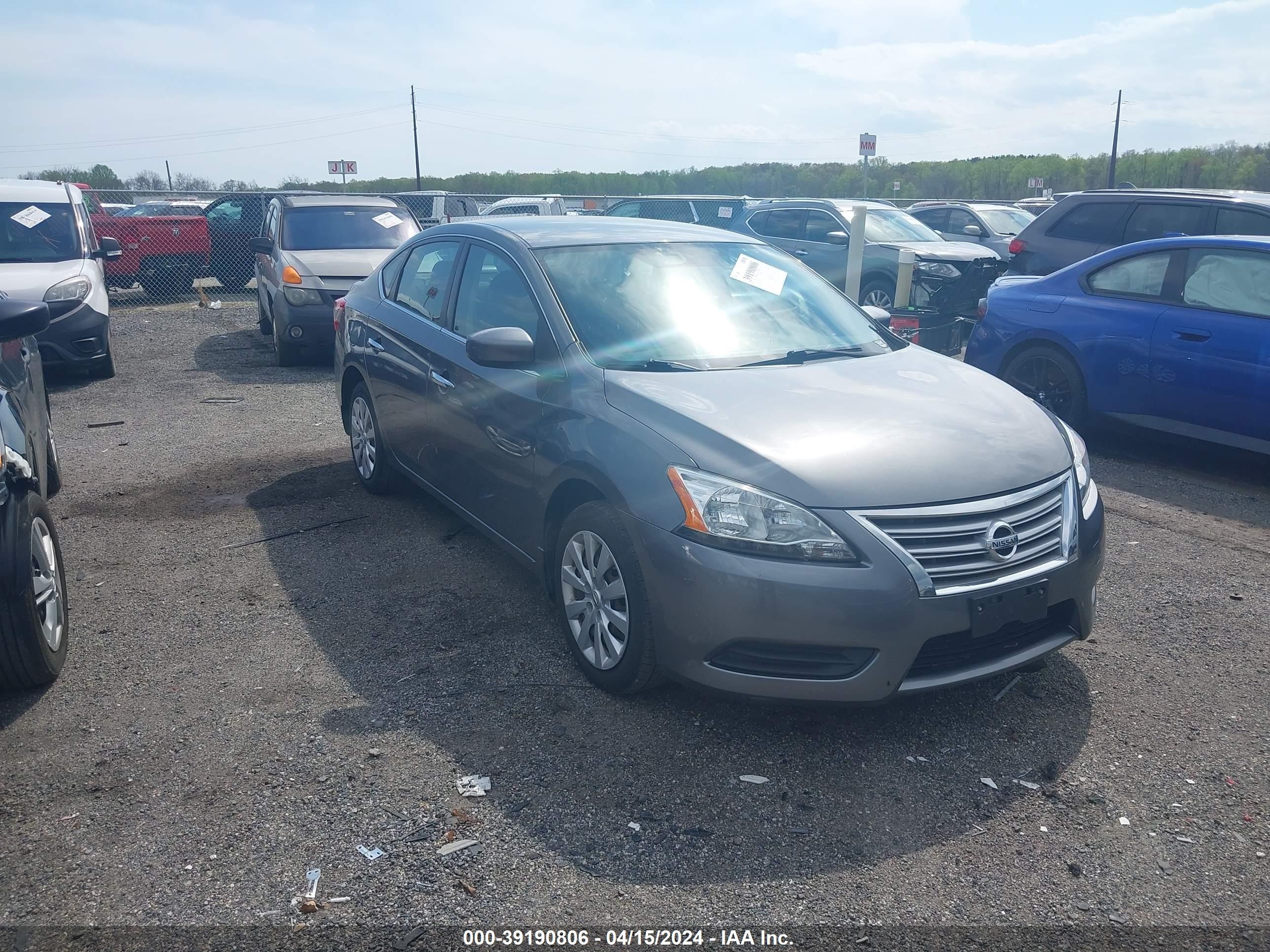 nissan sentra 2015 3n1ab7ap4fy374096