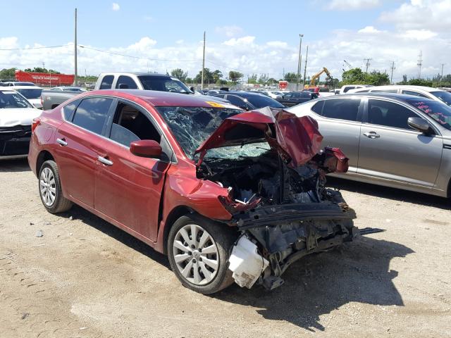 nissan sentra s 2017 3n1ab7ap4hl651569