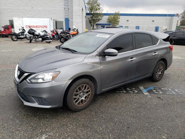 nissan sentra s 2017 3n1ab7ap4hl702388