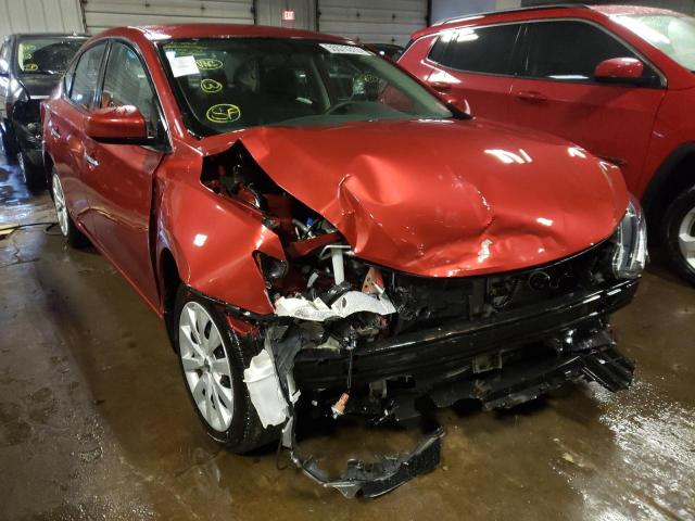 nissan sentra s 2017 3n1ab7ap4hy313642