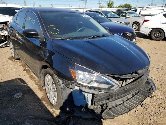 nissan sentra s 2017 3n1ab7ap4hy335253