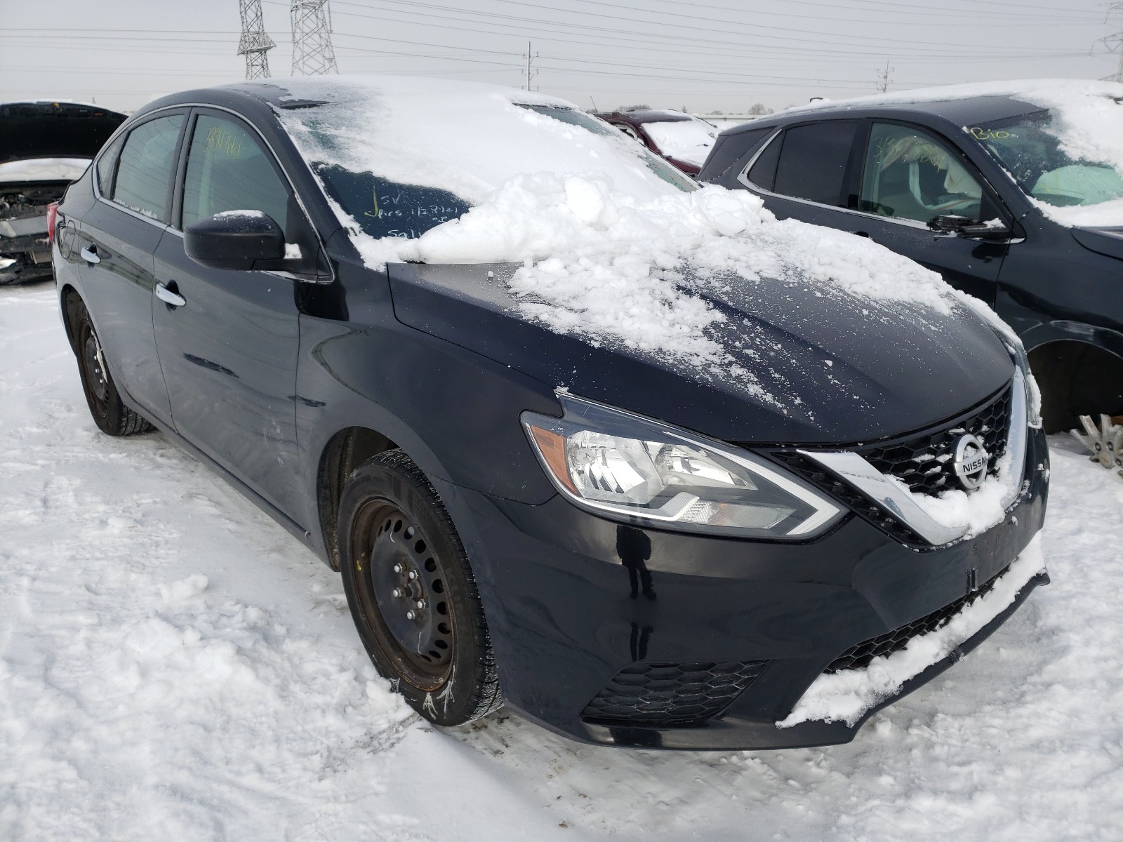 nissan sentra s 2017 3n1ab7ap4hy350996