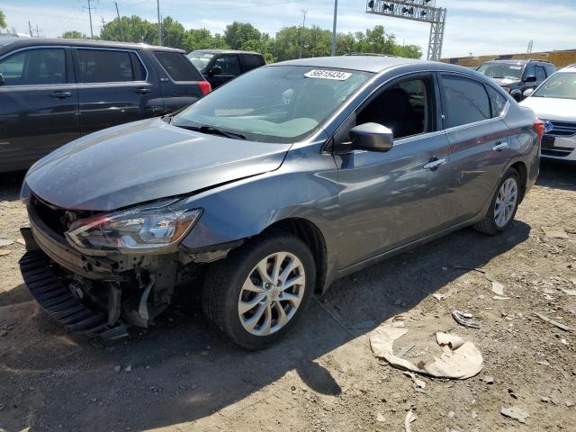 nissan sentra s 2018 3n1ab7ap4jl628749