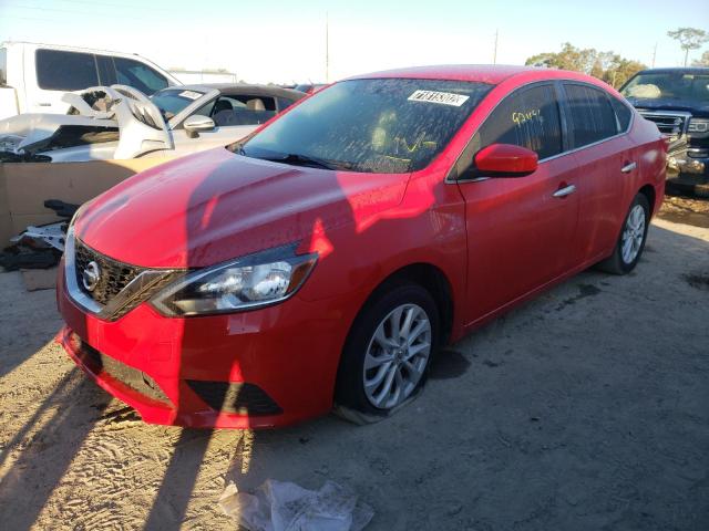 nissan sentra s 2018 3n1ab7ap4jl650301