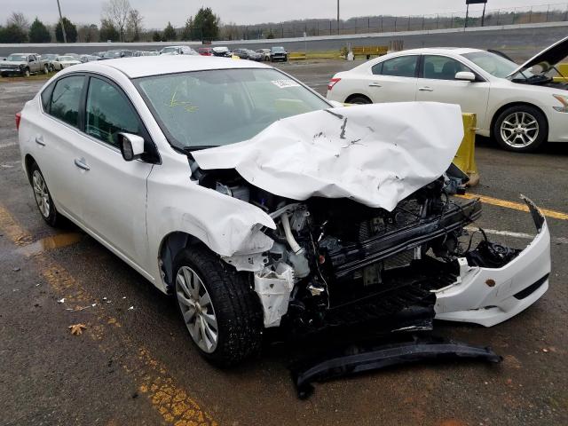 nissan sentra s 2018 3n1ab7ap4jy313002