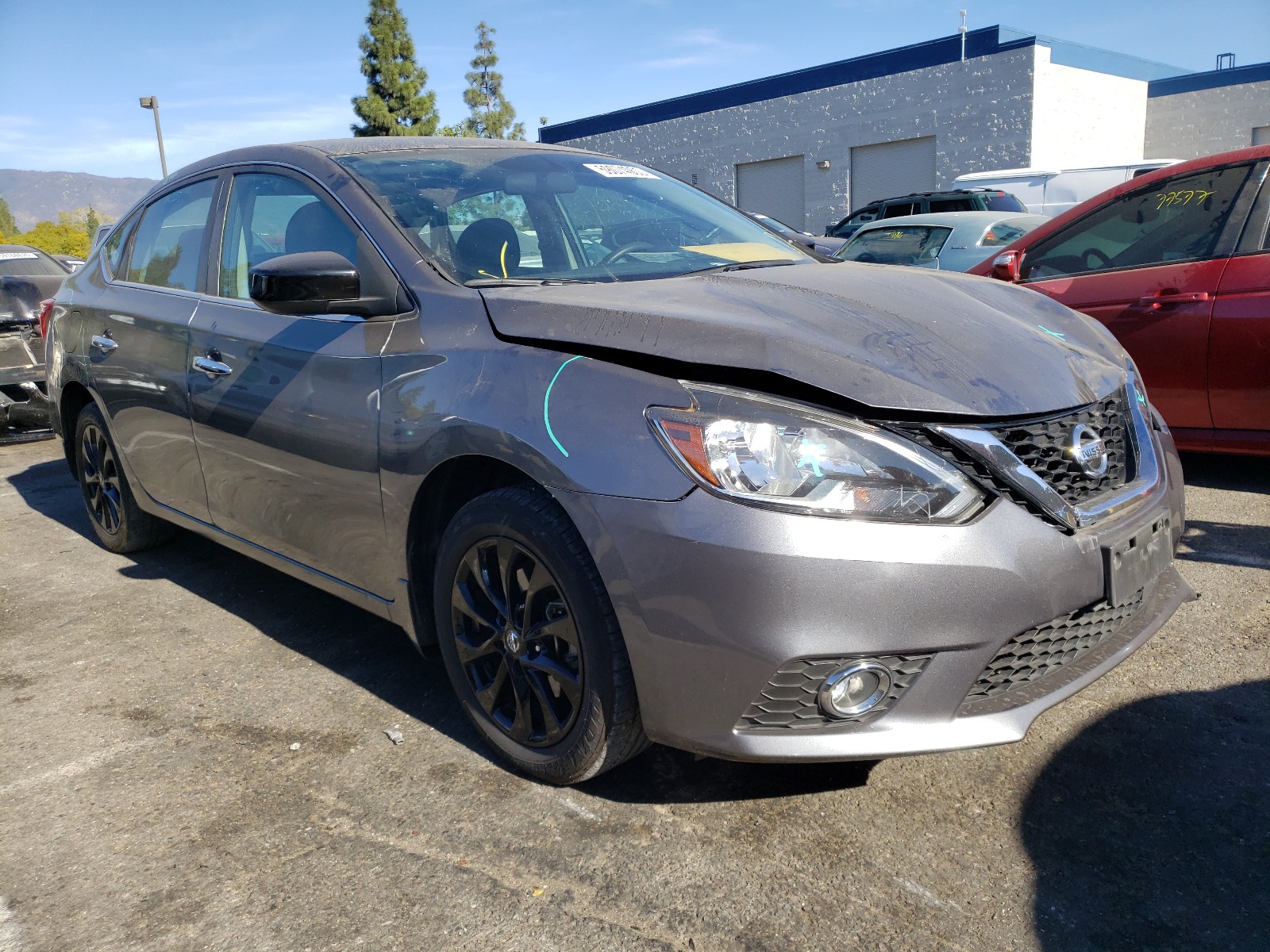 nissan sentra s 2018 3n1ab7ap4jy342824