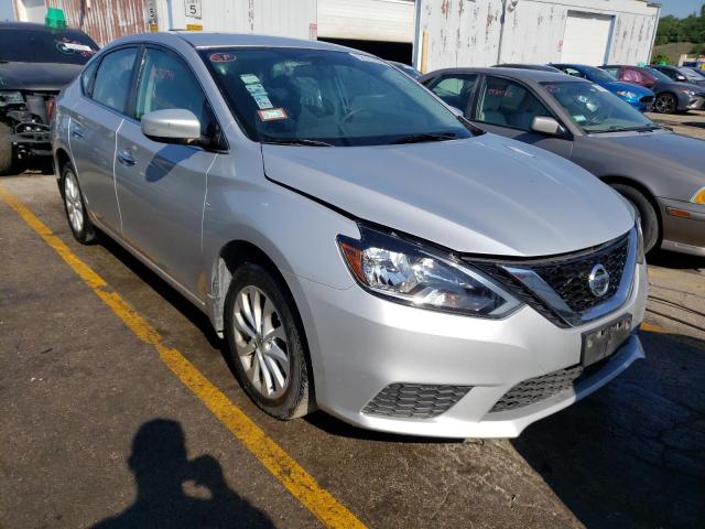 nissan sentra s 2019 3n1ab7ap4kl603397