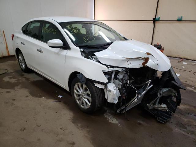 nissan sentra s 2019 3n1ab7ap4kl611368