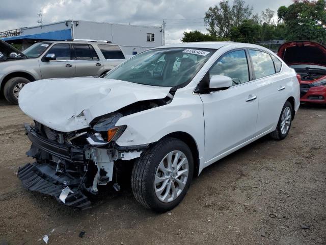 nissan sentra s 2019 3n1ab7ap4kl614061