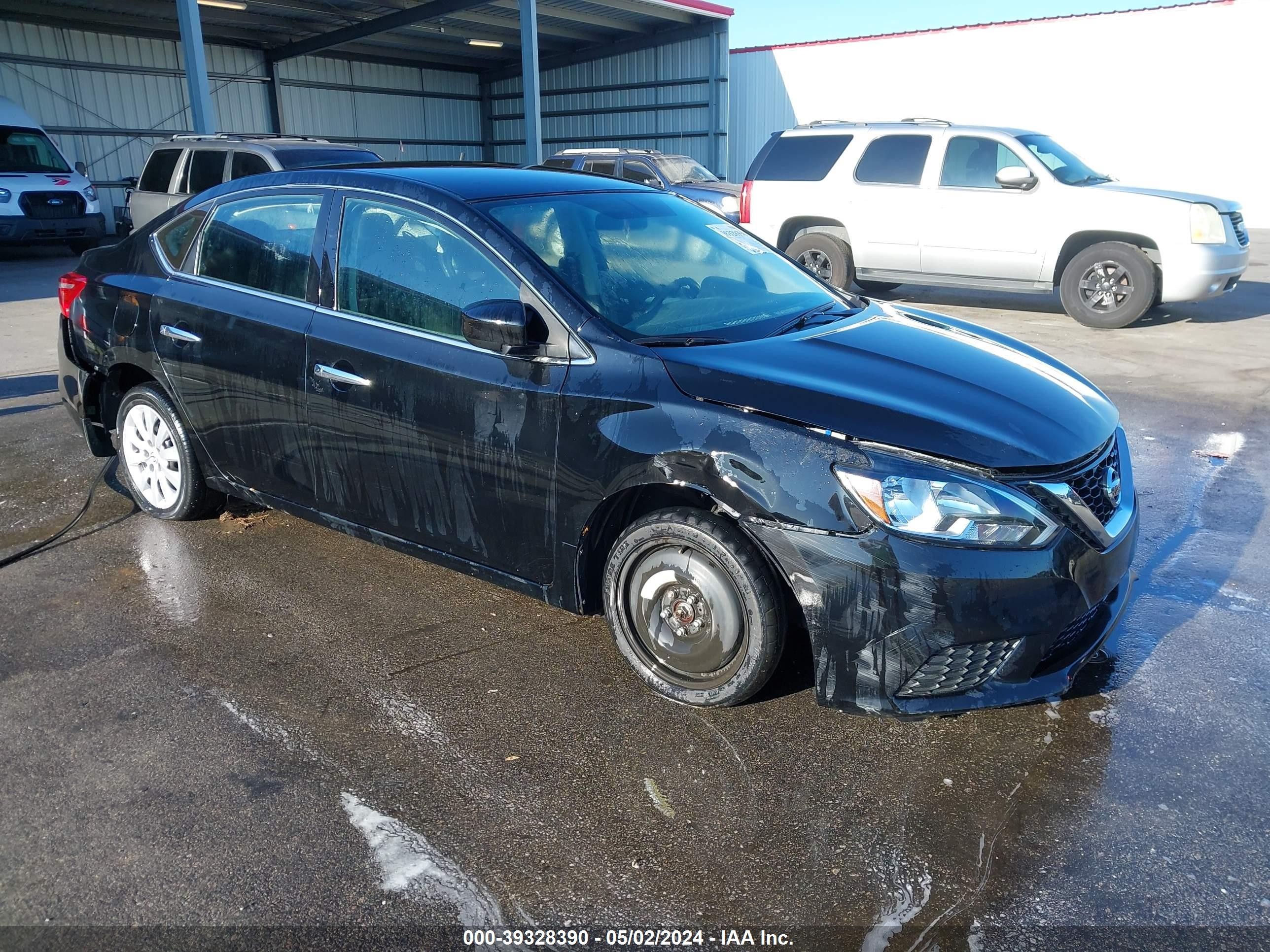 nissan sentra 2019 3n1ab7ap4ky218604