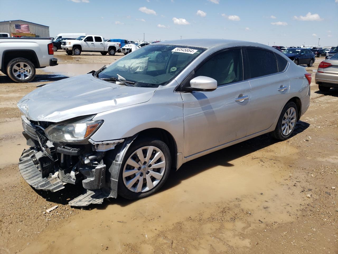 nissan sentra 2019 3n1ab7ap4ky257578