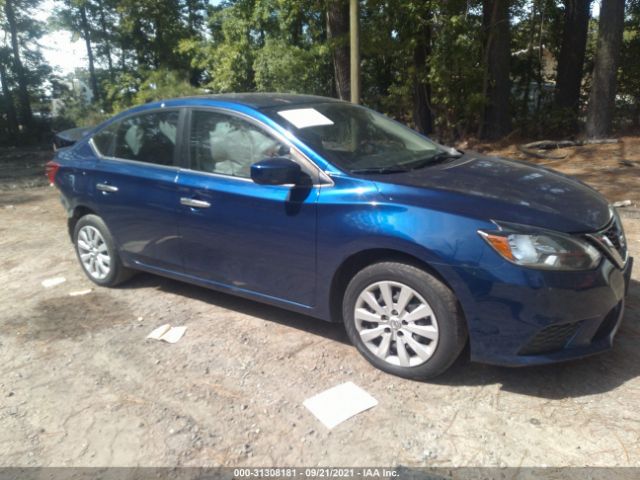 nissan sentra 2019 3n1ab7ap4ky264207