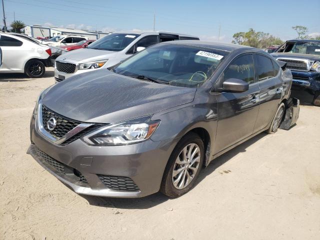 nissan sentra s 2019 3n1ab7ap4ky283808