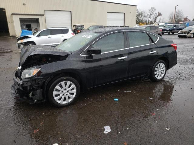 nissan sentra s 2019 3n1ab7ap4ky303989