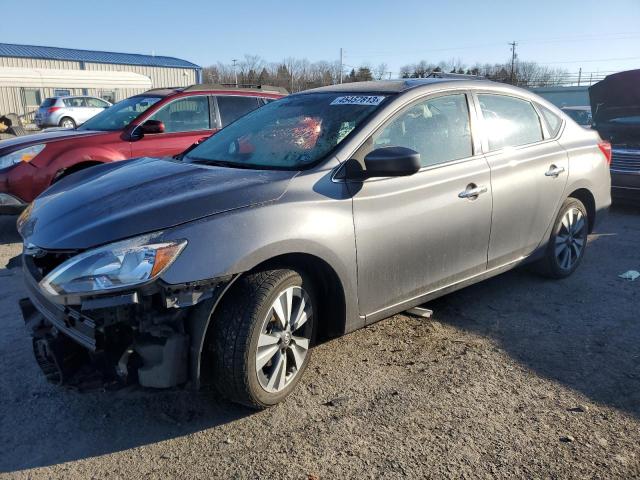 nissan sentra s 2019 3n1ab7ap4ky319349