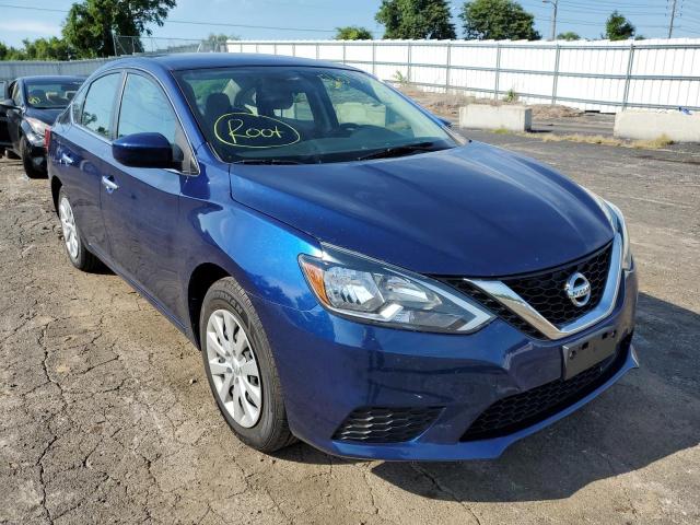 nissan sentra s 2019 3n1ab7ap4ky340962