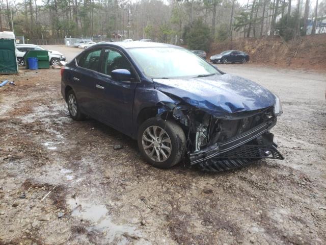 nissan sentra s 2019 3n1ab7ap4ky364050