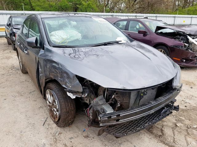 nissan sentra s 2019 3n1ab7ap4ky367689