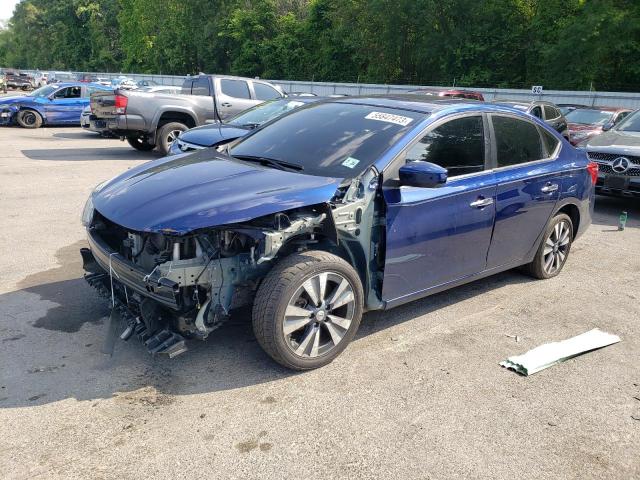 nissan sentra s 2019 3n1ab7ap4ky367806