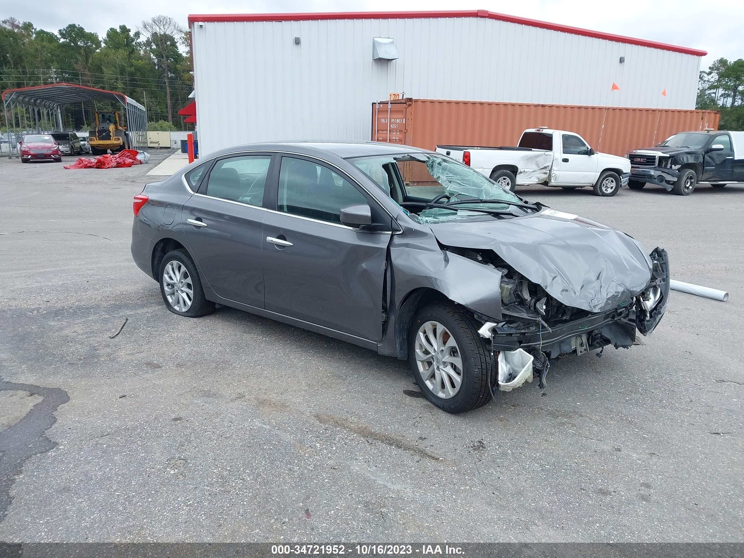 nissan sentra 2019 3n1ab7ap4ky372987