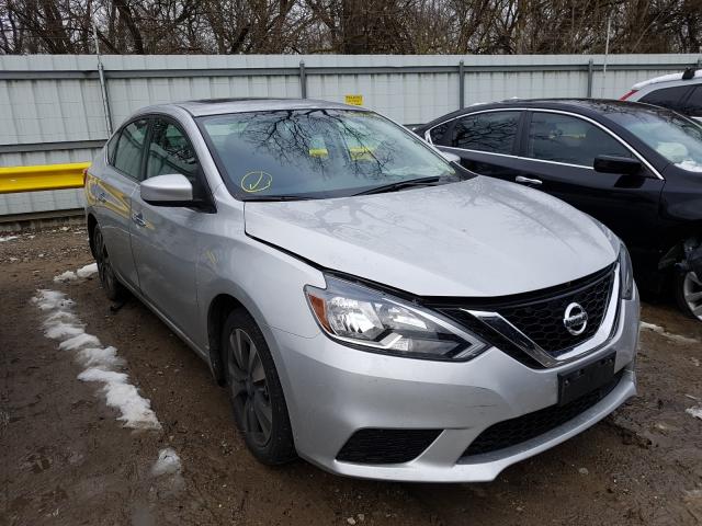 nissan sentra s 2019 3n1ab7ap4ky373296