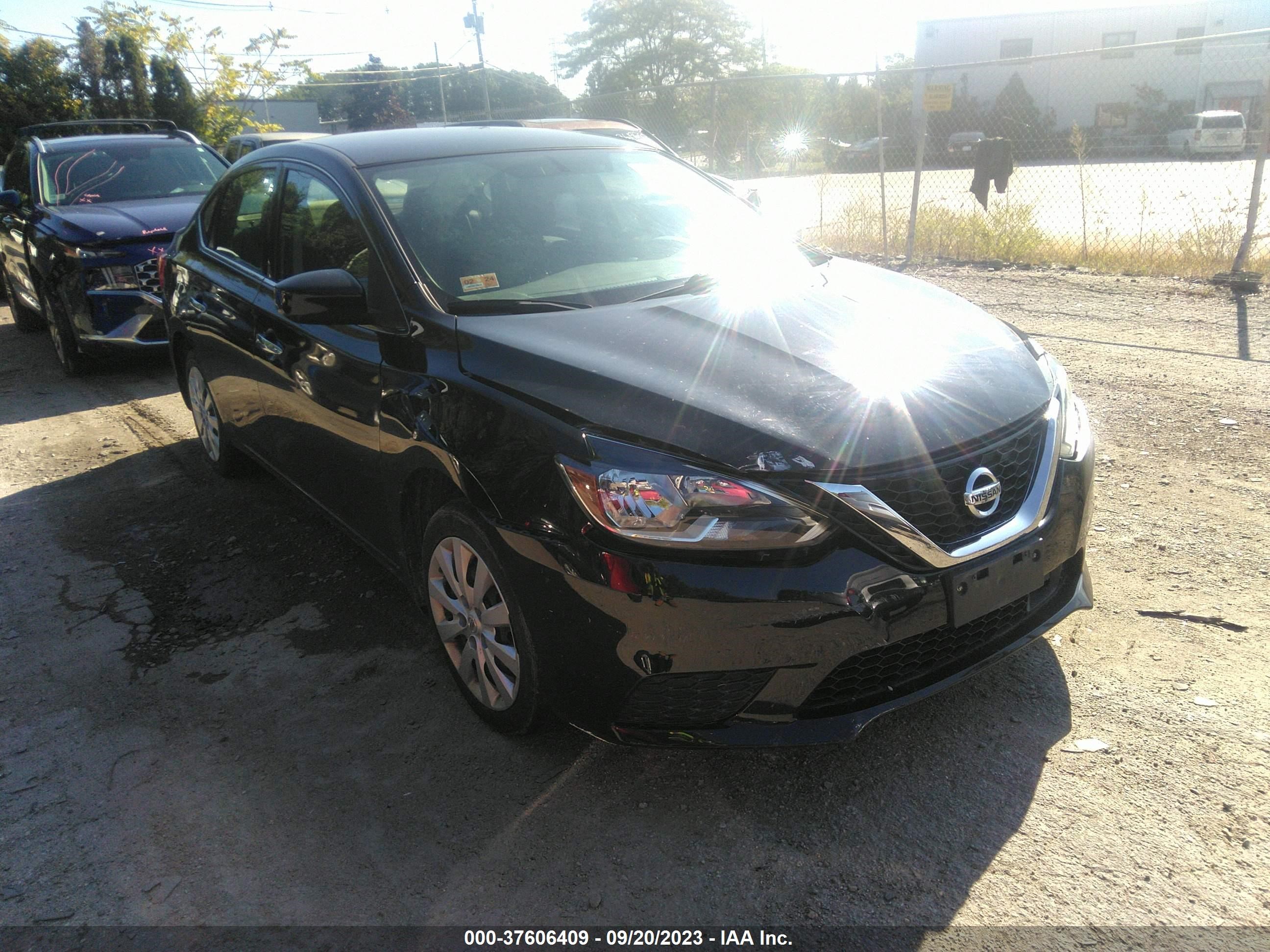 nissan sentra 2019 3n1ab7ap4ky381575