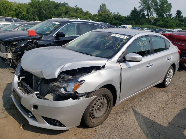 nissan sentra s 2019 3n1ab7ap4ky421802