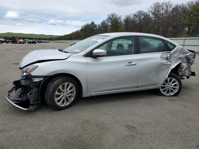 nissan sentra s 2019 3n1ab7ap4ky443069