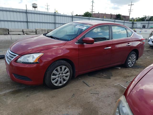 nissan sentra s 2014 3n1ab7ap5el620858