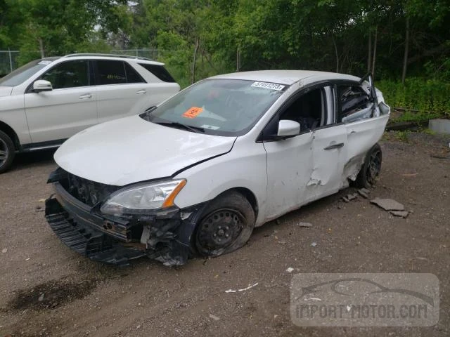 nissan sentra 2014 3n1ab7ap5el634713