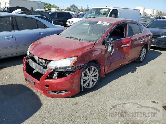 nissan sentra 2014 3n1ab7ap5el638468