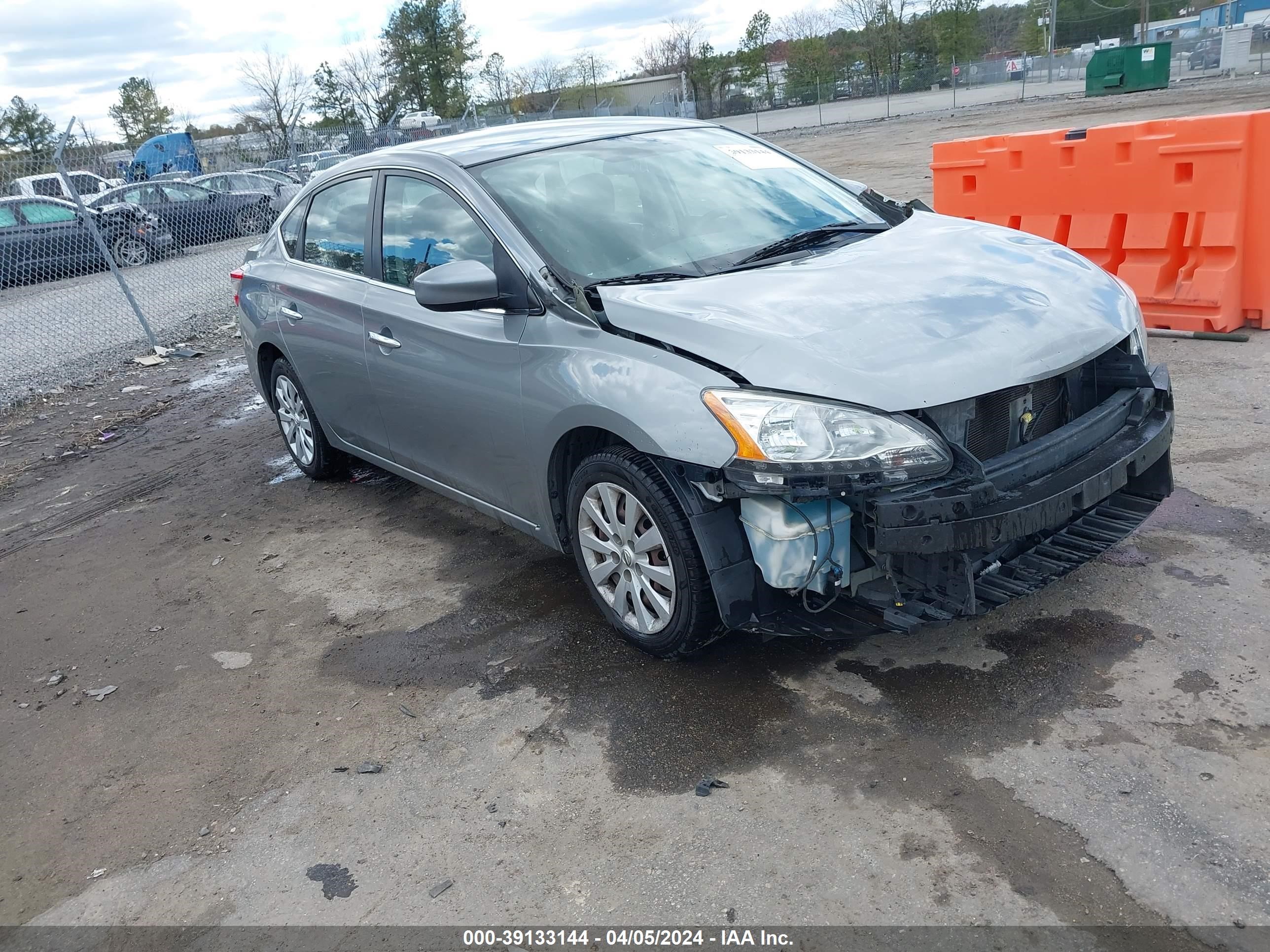 nissan sentra 2014 3n1ab7ap5el638745