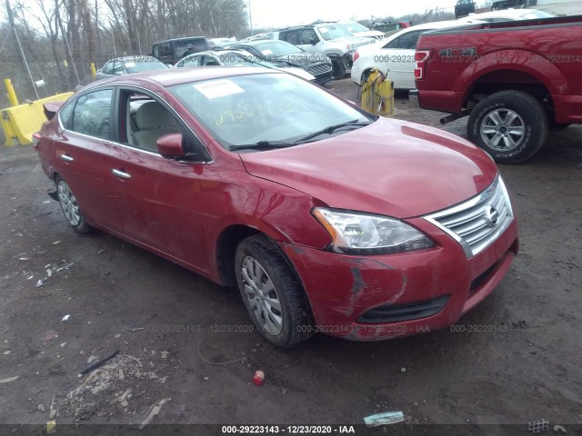 nissan sentra 2014 3n1ab7ap5el640267