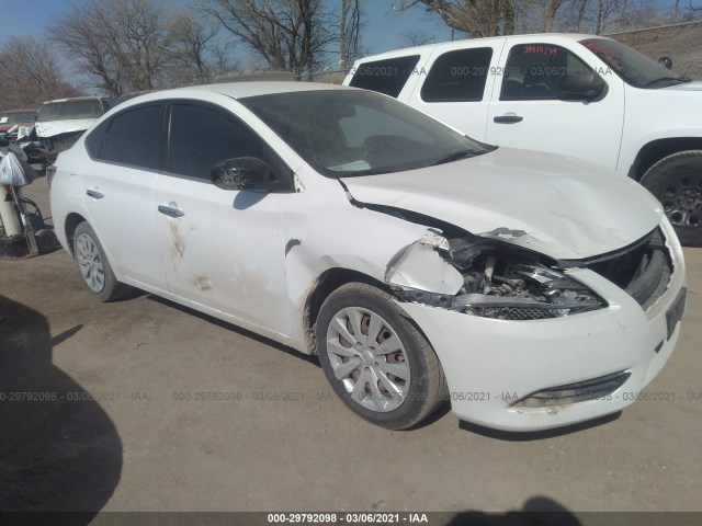 nissan sentra 2014 3n1ab7ap5el642214