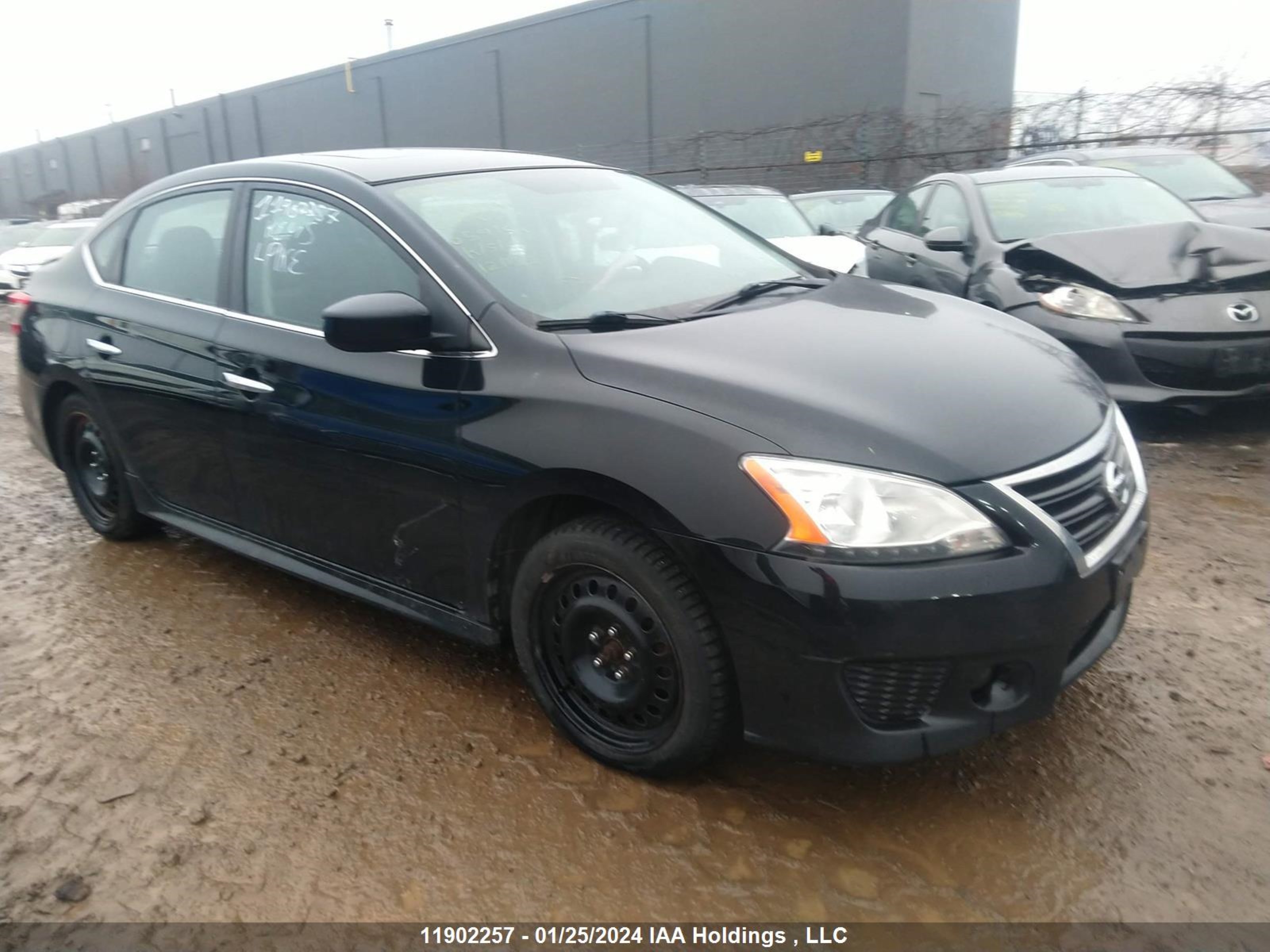 nissan sentra 2014 3n1ab7ap5el654153