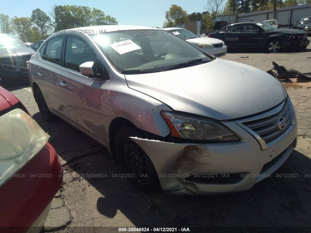 nissan sentra 2014 3n1ab7ap5el654833