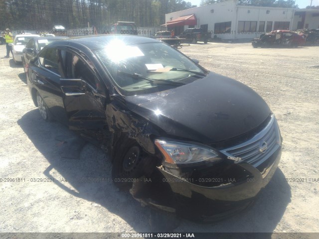 nissan sentra 2014 3n1ab7ap5el654962