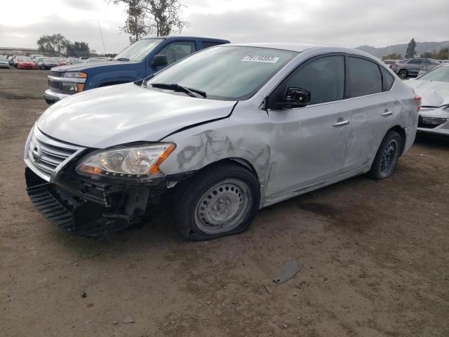 nissan sentra 2014 3n1ab7ap5el655920