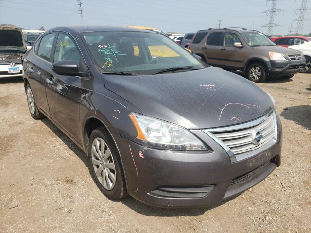 nissan sentra s 2014 3n1ab7ap5el658641