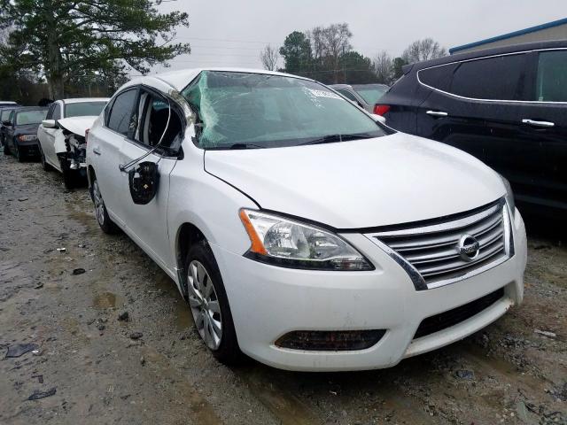 nissan sentra s 2014 3n1ab7ap5el662317